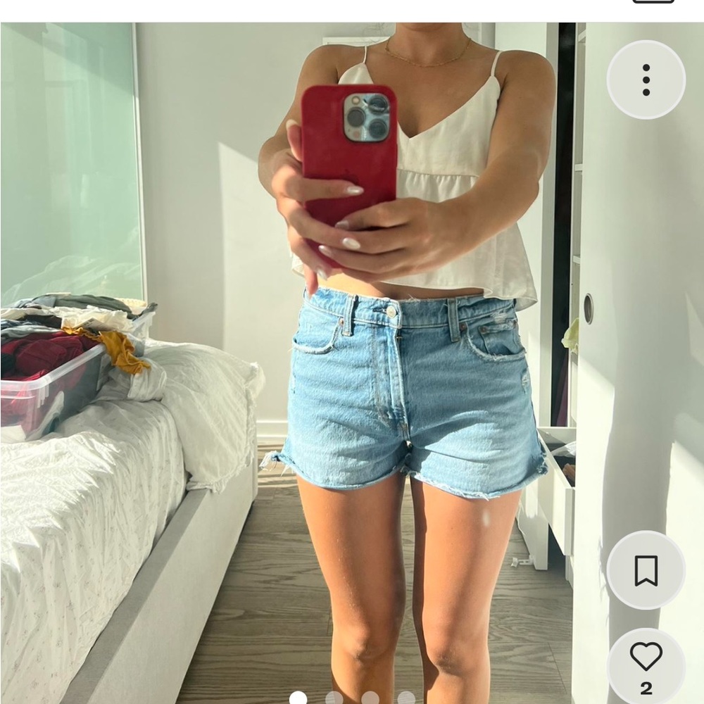 Abercrombie and fitch mom shorts